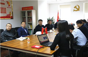 济南市委组织部调研组莅临太阳成集团tyc33455cc调研党建工作